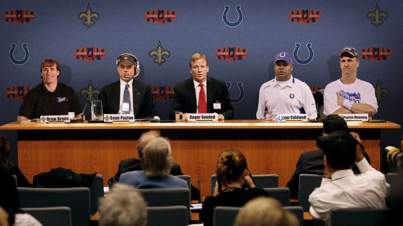 Illustration for article titled Saints, Colts Hoping To Resolve Super Bowl Through Diplomacy